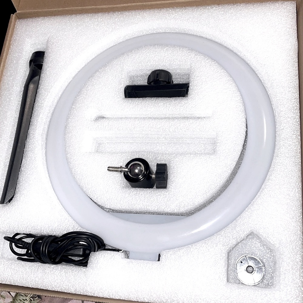 11” LED Ring light tripod